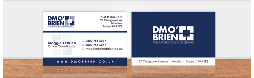 business-card-design-dmobrien